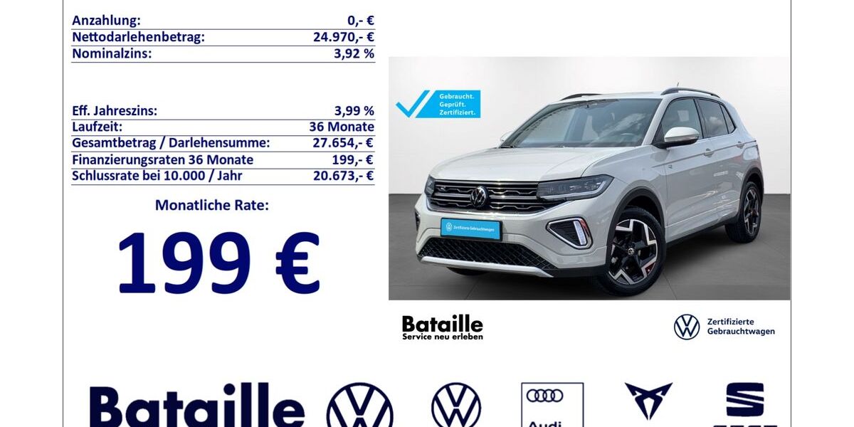 VW T-Cross 9.912 km 24.470 &euro; Jülich 52428