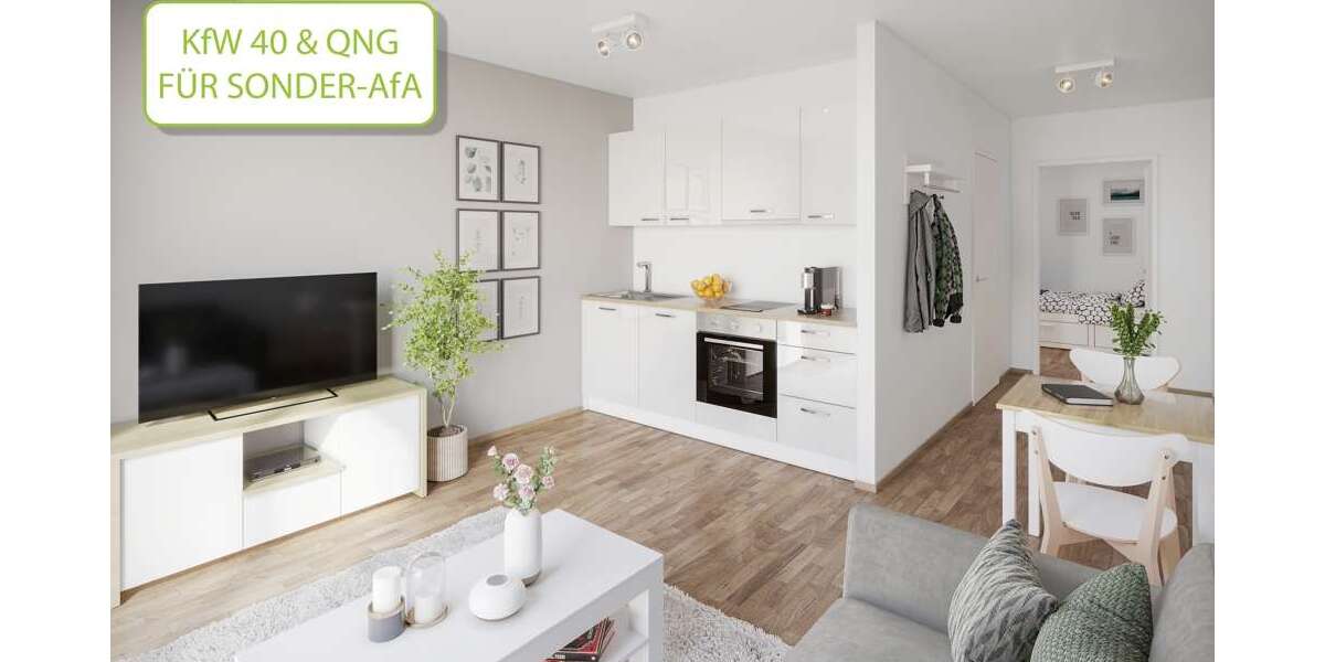 Etagenwohnung Köln / Kalk Kalk - 2 Zimmer, 35 m&sup2;, 274.700&euro; | Angebot:25582174