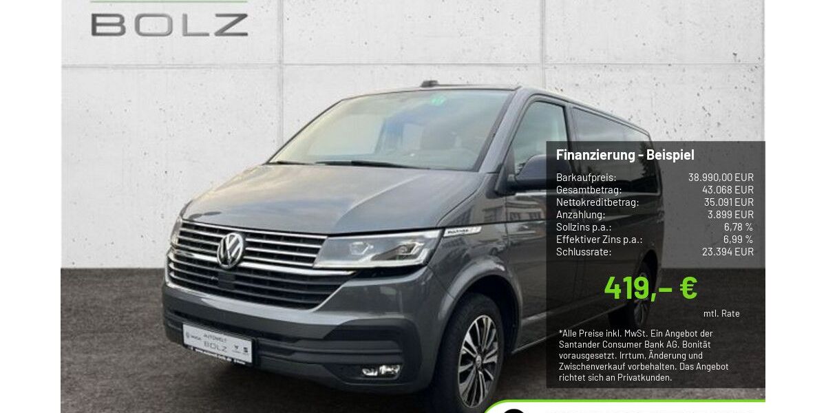 VW T6 Multivan 89.480 km 38.990 &euro; Pulheim-Brauweiler 50259