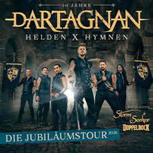 dARTAGNAN - special guests: Storm Seeker & Doppelbock 27.11.2026 Carlswerk Victoria