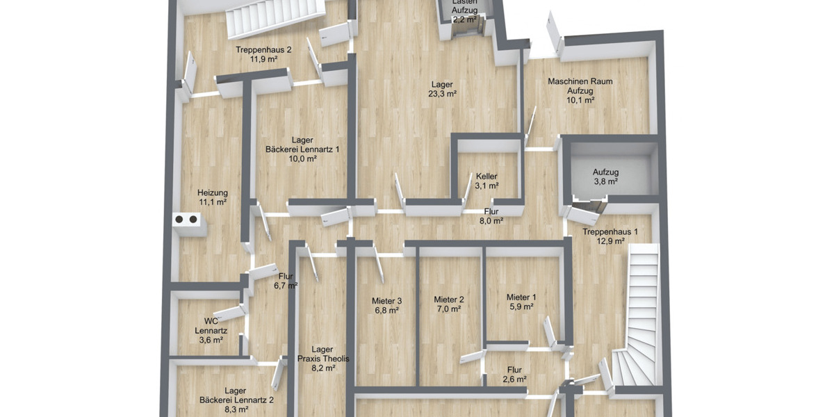 Mehrfamilienhaus, Wohnhaus Euskirchen Innenstadt - 1 Zimmer, 347 m&sup2;, 1.415.000&euro; | Angebot:26835539