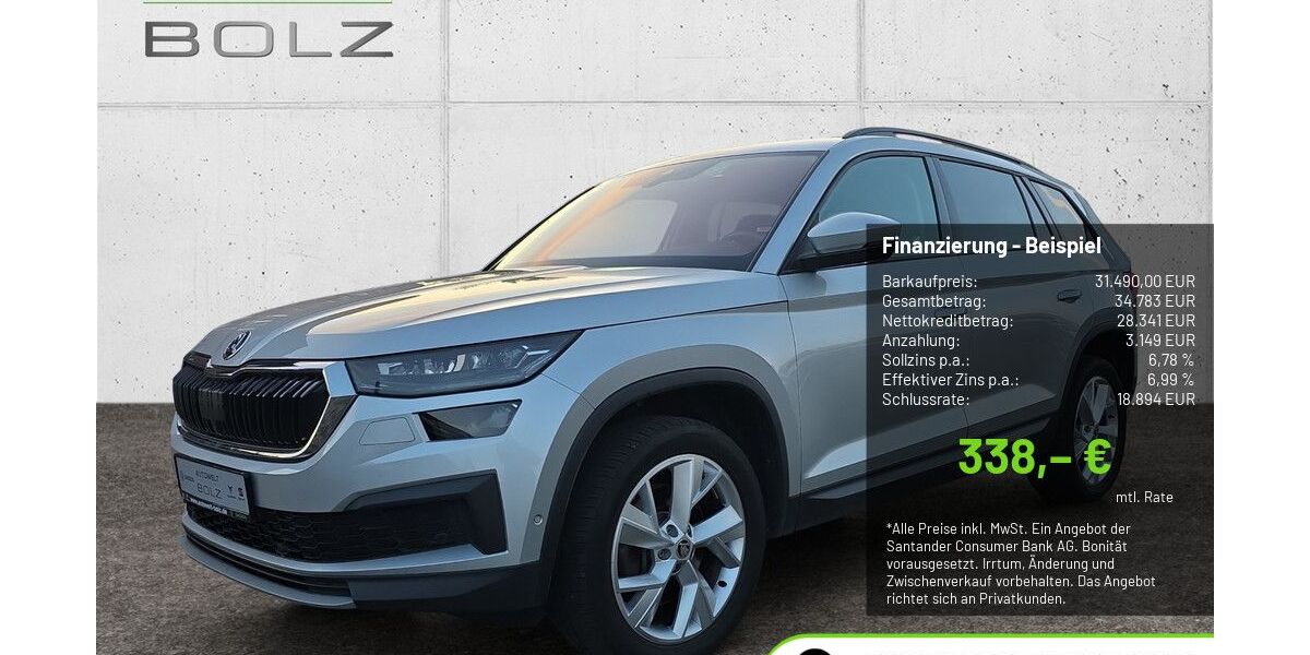 Skoda Kodiaq 73.611 km 29.990 &euro; Pulheim-Brauweiler 50259