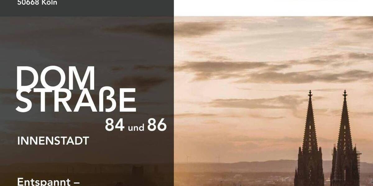 Gewerbeobjekt Köln Altstadt-Nord - 2 Zimmer, 37 m&sup2;, 244.075&euro; | Angebot:25683073