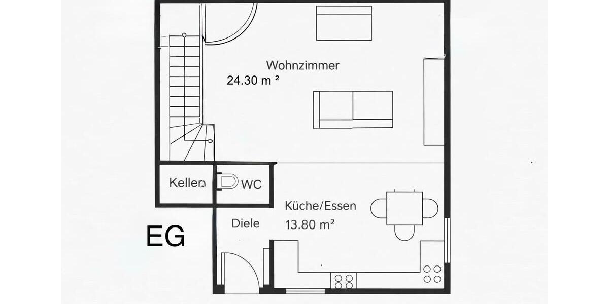 Reihenhaus Düren Distelrath - 4 Zimmer, 105 m&sup2;, 349.000&euro; | Angebot:25978927