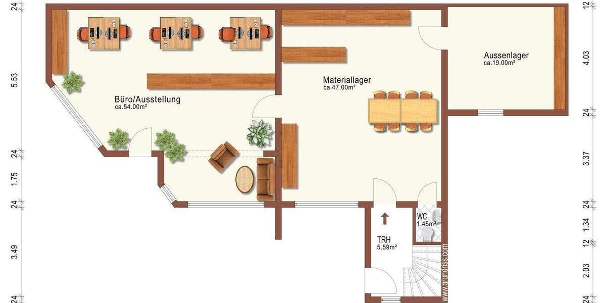 Gewerbeobjekt Niederkassel Mondorf - 750&euro; | Angebot:25693108