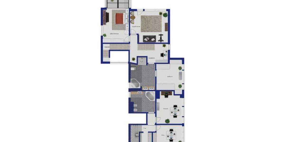 Einfamilienhaus Köln Sürth - 1 Zimmer, 428 m&sup2;, 2.790.000&euro; | Angebot:25686913