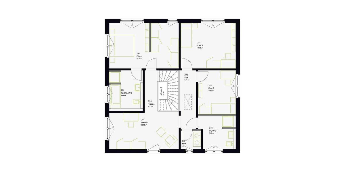 Einfamilienhaus Bergheim Paffendorf - 8 Zimmer, 201 m&sup2;, 480.996&euro; | Angebot:26826274