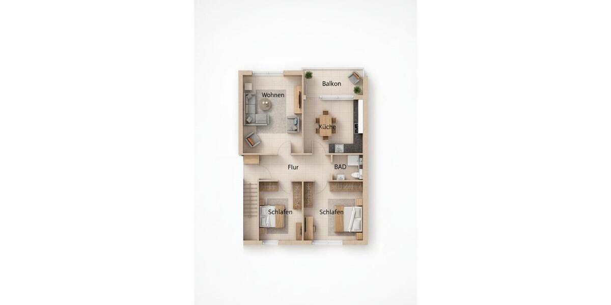 Etagenwohnung Köln Rodenkirchen - 3 Zimmer, 78 m&sup2;, 449.000&euro; | Angebot:26148858