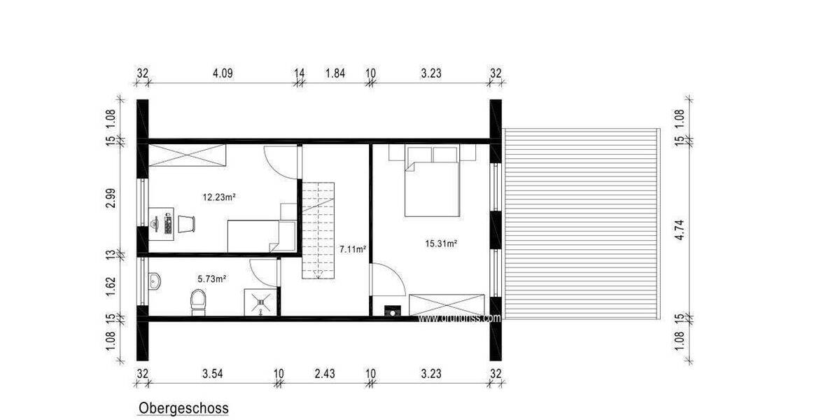 Reihenmittelhaus Köln Junkersdorf - 5 Zimmer, 128 m&sup2;, 689.500&euro; | Angebot:25678608