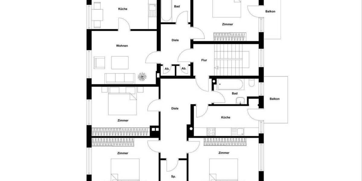 Mehrfamilienhaus, Wohnhaus Köln Altstadt-Süd - 2 Zimmer, 1 m&sup2;, 4.590.000&euro; | Angebot:25799868