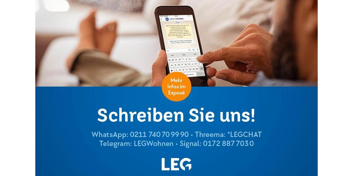 Etagenwohnung Monheim am Rhein - 3 Zimmer, 90 m&sup2;, 1.055&euro; | Angebot:26641582