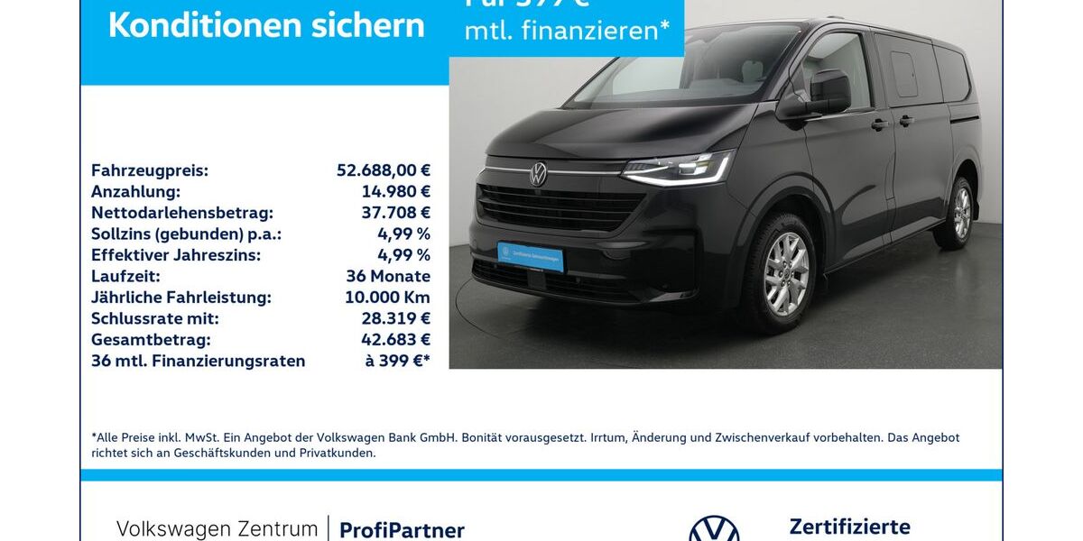 VW T7 Caravelle 23.084 km 51.480 &euro; Leverkusen 51379