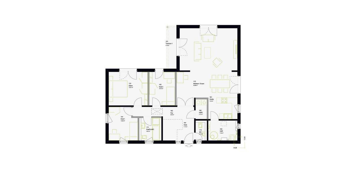 Einfamilienhaus Kerpen - 5 Zimmer, 133 m&sup2;, 480.518&euro; | Angebot:26788228