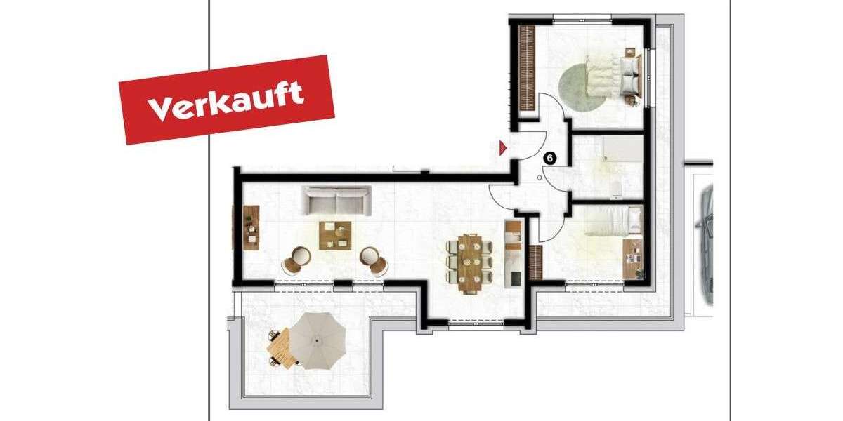 Etagenwohnung Köln Nippes - 3 Zimmer, 80 m&sup2;, 509.000&euro; | Angebot:23844145