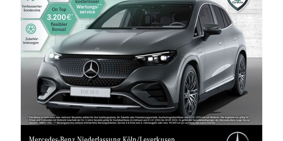 Mercedes-Benz EQE SUV 11.416 km 68.590 &euro; Leverkusen 51371