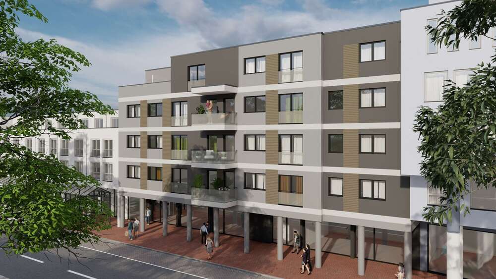 Etagenwohnung Frechen - 1 Zimmer, 41 m&sup2;, 213.000&euro; | Angebot:26975843