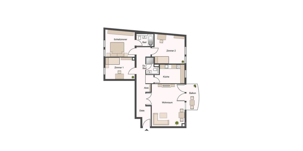 Etagenwohnung Köln Lindenthal - 4 Zimmer, 112 m&sup2;, 749.000&euro; | Angebot:25735216