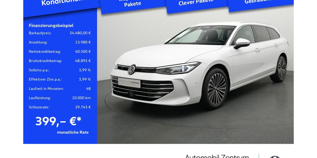 VW Passat 1.009 km 50.980 &euro; Leverkusen 51379
