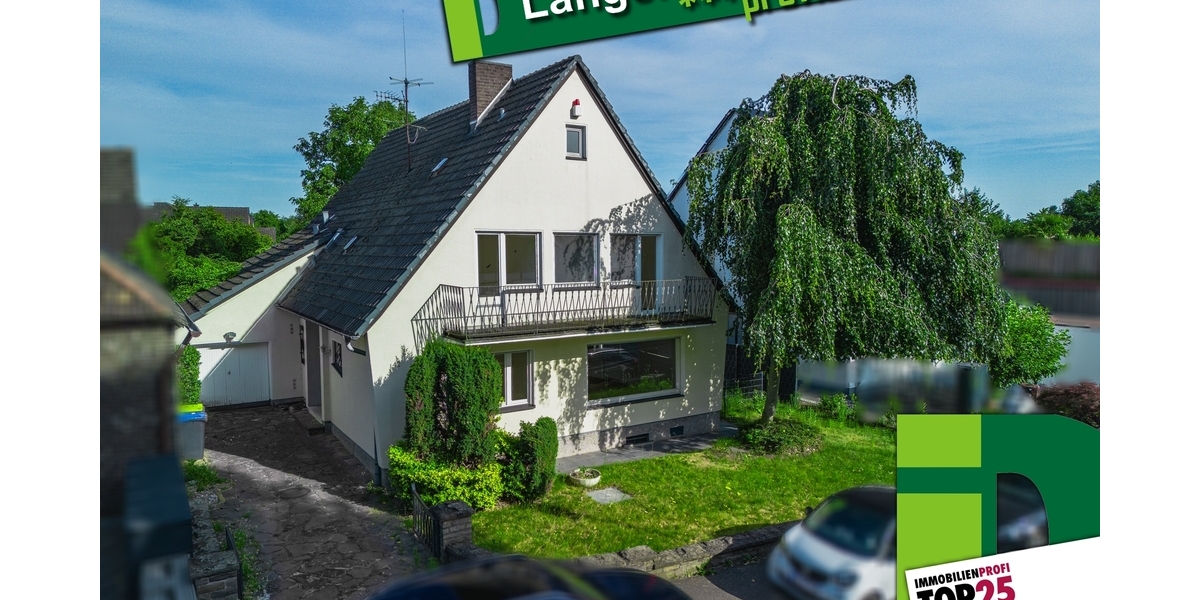 Rheinblick, Gartenidylle und Entwicklungspotential - Einfamilienhaus Köln Porz | Angebot:25783620