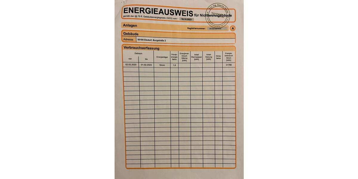 Gewerbeobjekt Elsdorf - 850&euro; | Angebot:26150826