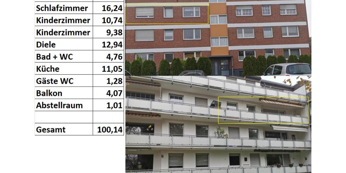 Etagenwohnung Kerpen Buir - 4 Zimmer, 100 m&sup2;, 1.500&euro; | Angebot:25217935