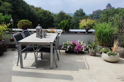 Tolle Ferienwohnung! Hochwertig modernisierte Eigentumswohnung - Südwest-Terrasse und Burgblick! - Wohnung Nideggen Eifel | Angebot:25307290