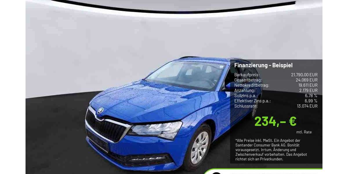 Skoda Superb 54.240 km 21.790 &euro; Pulheim 50259