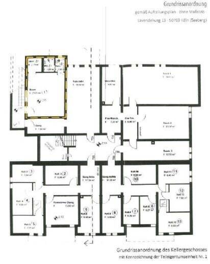 Gewerbeobjekt Köln Seeberg - 500&euro; | Angebot:25777391