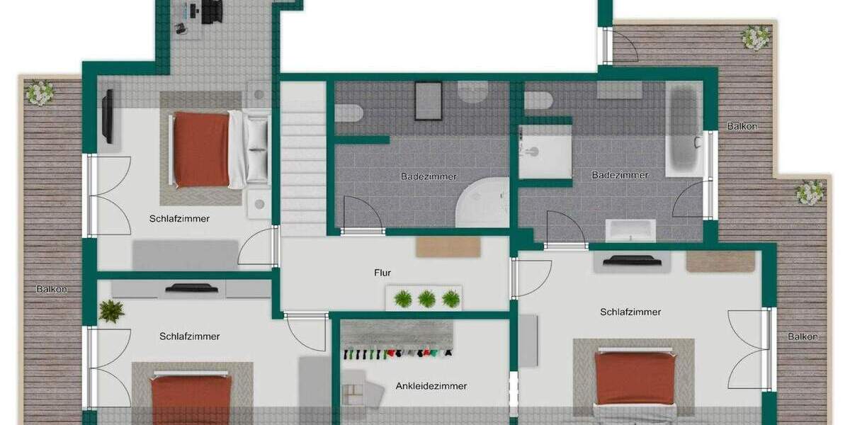 Einfamilienhaus Niederkassel Rheidt - 6 Zimmer, 252 m&sup2;, 863.000&euro; | Angebot:25846150