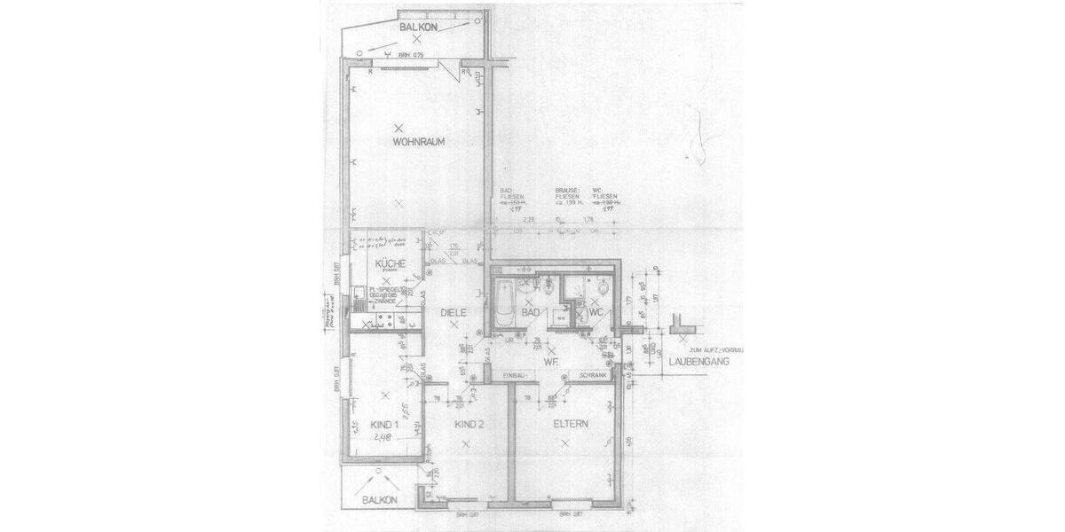 Etagenwohnung Hürth Hermülheim - 4 Zimmer, 95 m&sup2;, 299.000&euro; | Angebot:25679477