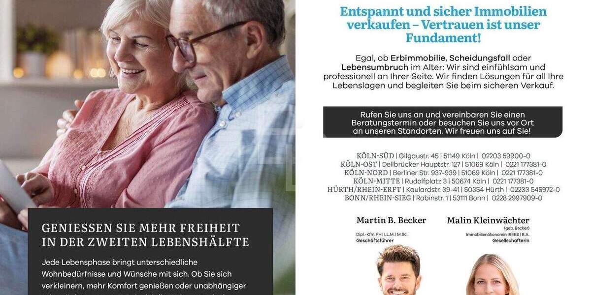 Etagenwohnung Köln Westhoven - 4 Zimmer, 109 m&sup2;, 685.000&euro; | Angebot:25687097