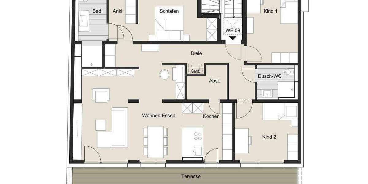 Etagenwohnung Köln Lindenthal - 4 Zimmer, 119 m&sup2;, 930.000&euro; | Angebot:25839429