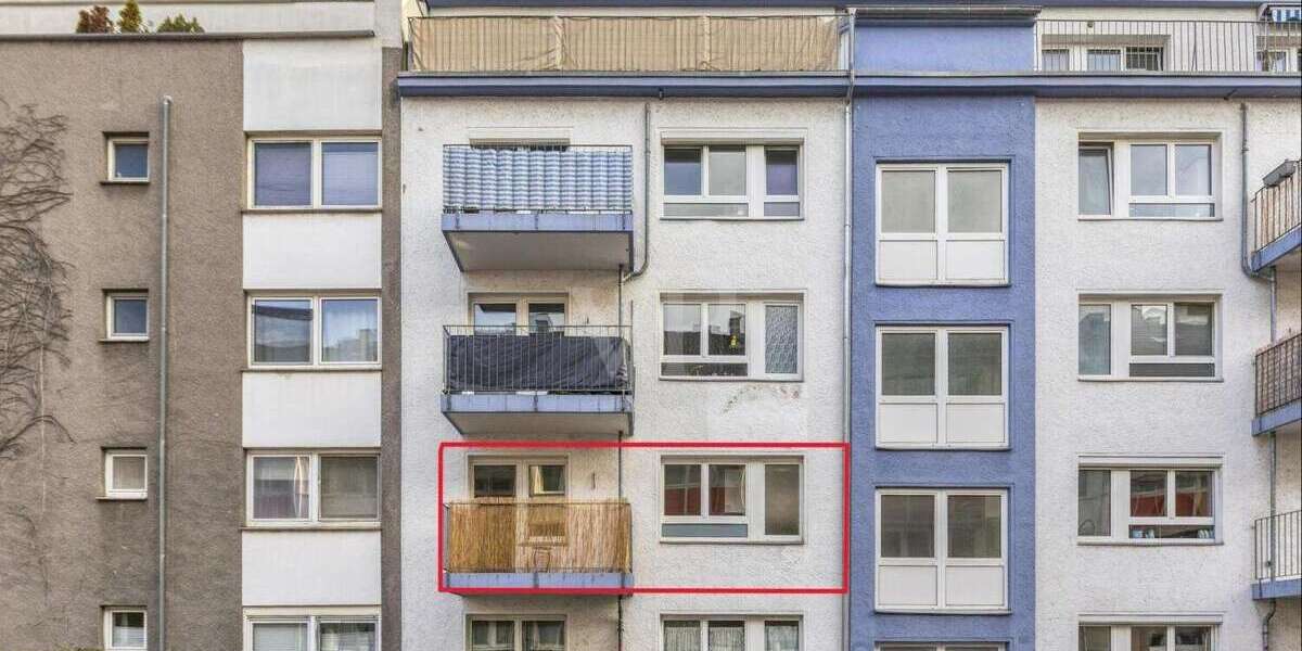 Etagenwohnung Köln Innenstadt - 2 Zimmer, 50 m&sup2;, 254.000&euro; | Angebot:25436128