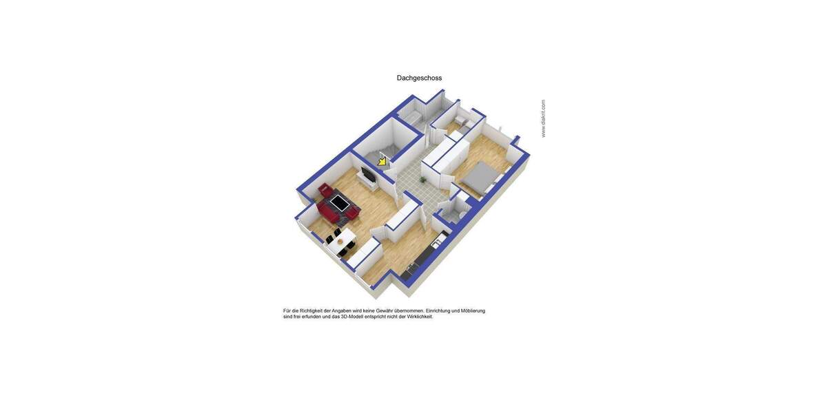 Etagenwohnung Düren - 2 Zimmer, 84 m&sup2;, 179.900&euro; | Angebot:25696369
