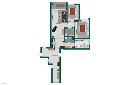 Wohnung Leverkusen Alkenrath - 3 Zimmer, 80 m&sup2;, 179.000&euro; | Angebot:26025868