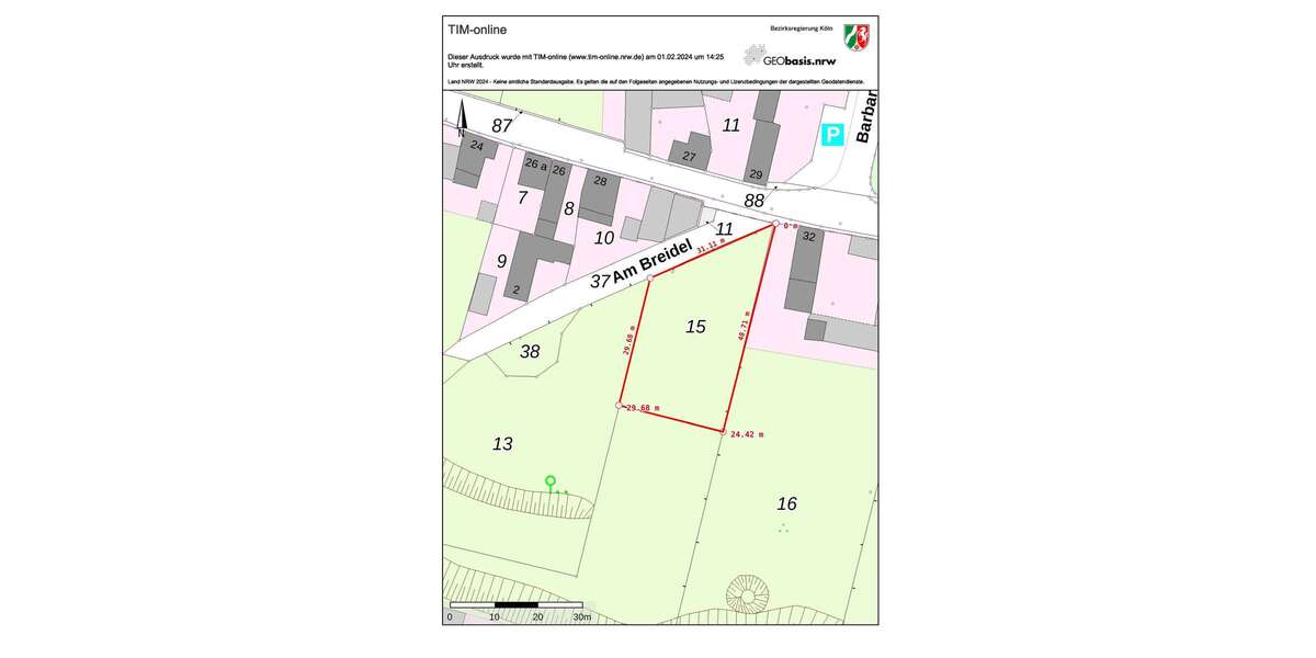 Grundstück Nideggen - 94.900&euro; | Angebot:24495482