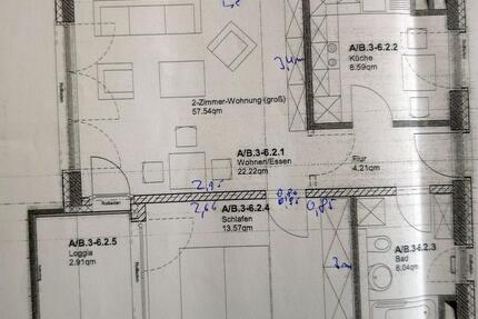 Wohnung Köln Mülheim - 2 Zimmer, 60 m&sup2;, 1.150&euro; | Angebot:25960289