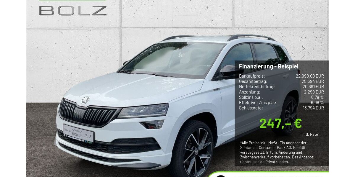 Skoda Karoq 57.181 km 22.490 &euro; Pulheim-Brauweiler 50259