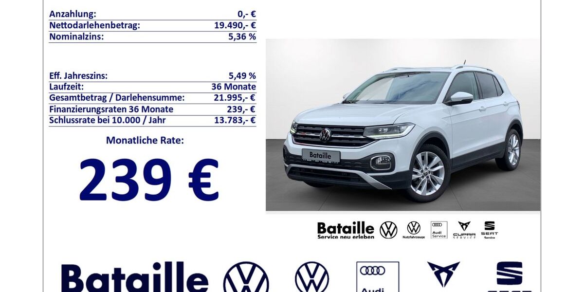 VW T-Cross 29.275 km 19.490 &euro; Jülich 52428