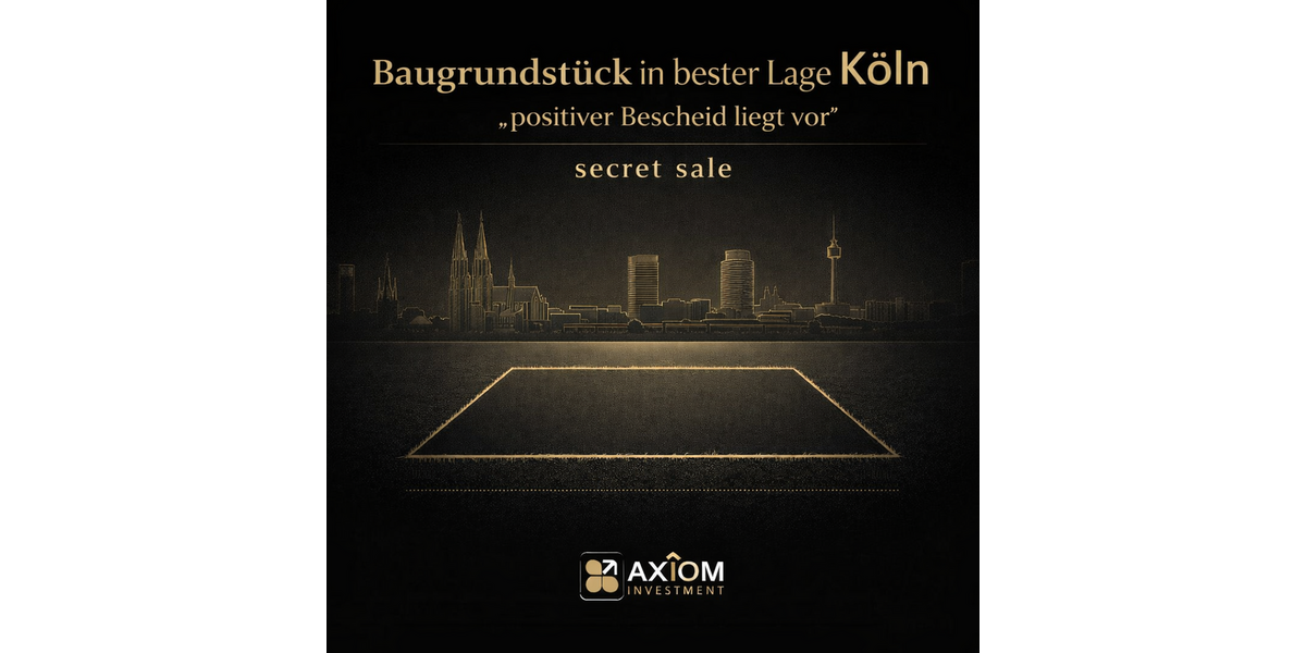 Grundstück Köln Porz - 1.200.000&euro; | Angebot:25642977