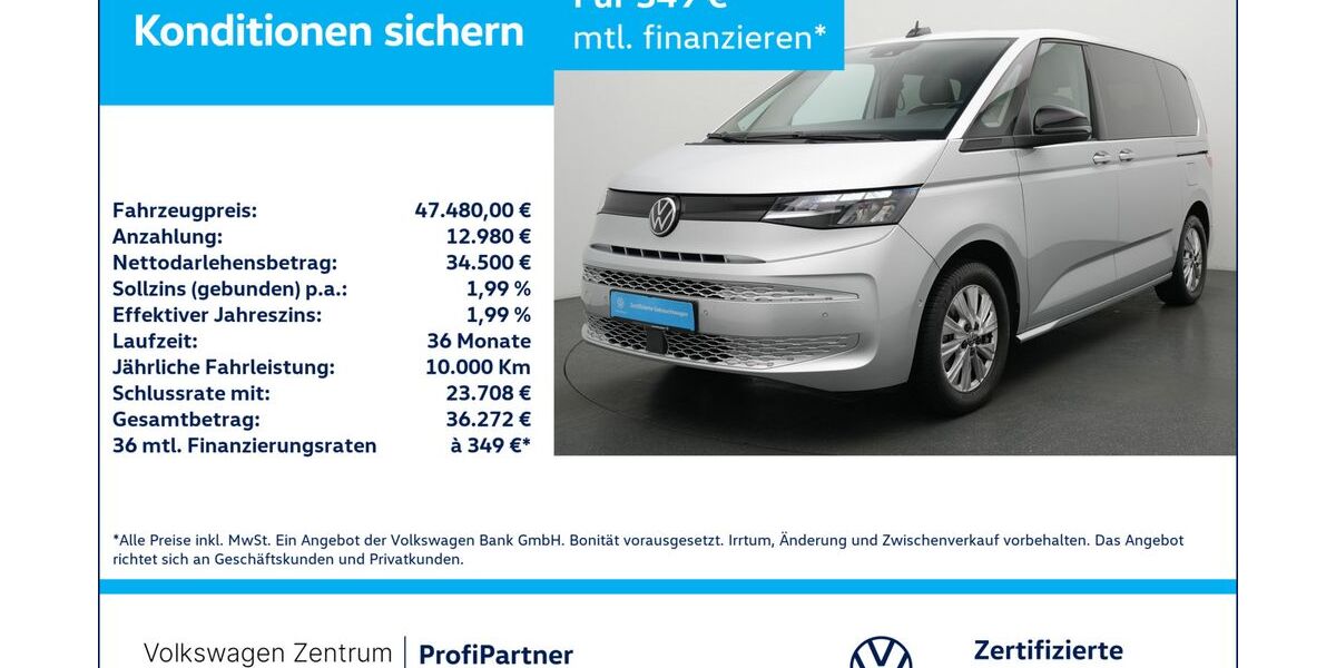 VW T7 Multivan 28.309 km 46.480 &euro; Leverkusen 51379