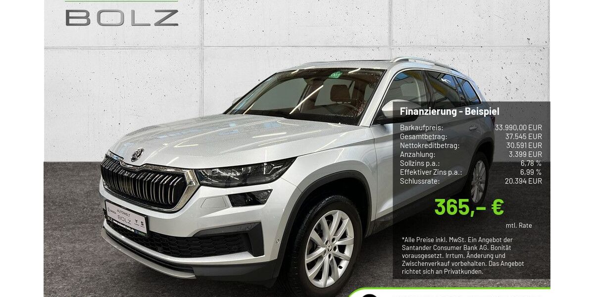 Skoda Kodiaq 48.216 km 33.490 &euro; Pulheim-Brauweiler 50259