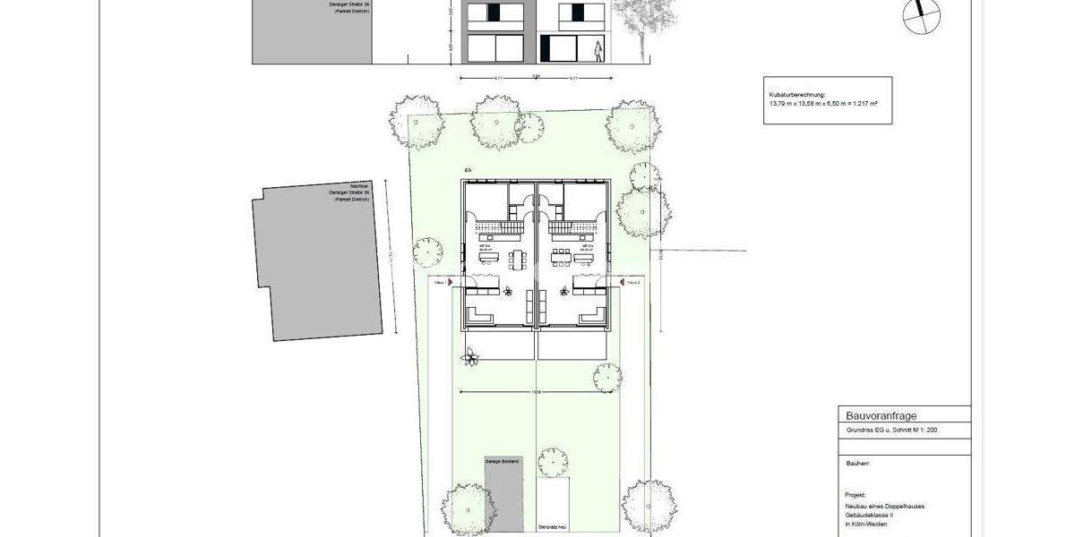 Grundstück Köln-Weiden Weiden - 1.019.000&euro; | Angebot:25709975