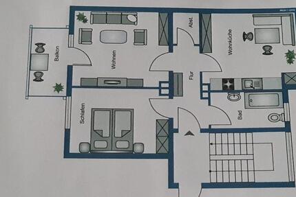 Wohnung Wesseling - 2 Zimmer, 58 m&sup2;, 620&euro; | Angebot:25874650