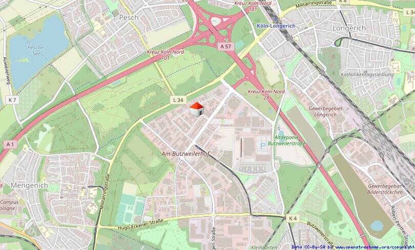 Gewerbeobjekt Köln Ossendorf - 2.304&euro; | Angebot:25796239