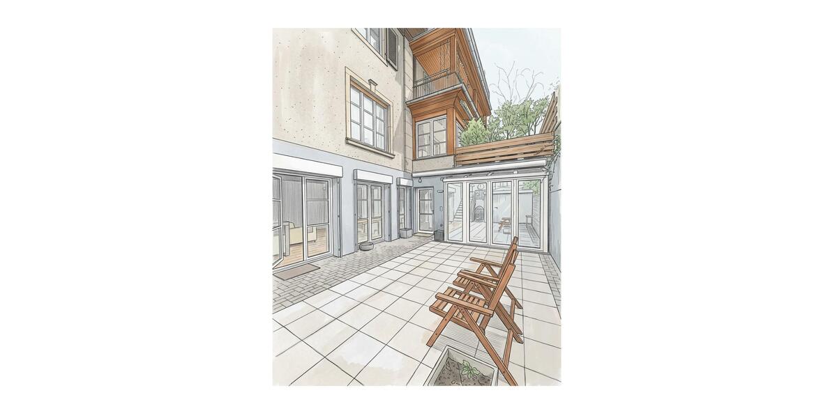 Köln, mitten drin und trotzdem absolut ruhig großzügige 3 Zimmer, ca. 116 m² mit ca. 39 m² große Terrasse und eigenem PKW-Stellplatz vor der Tür - Terrassenwohnung Köln Innenstadt | Angebot:25999691