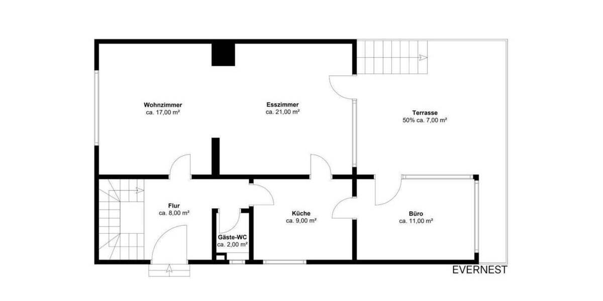 Doppelhaushälfte Köln Lövenich - 6 Zimmer, 147 m&sup2;, 620.000&euro; | Angebot:25686378
