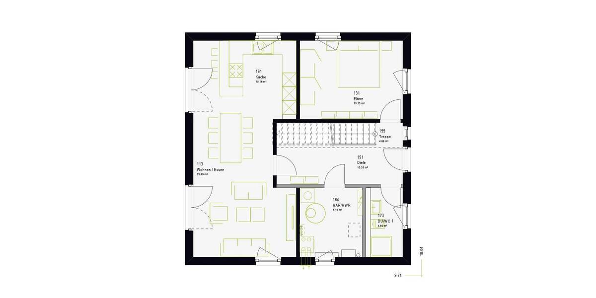 Einfamilienhaus Erftstadt Friesheim - 6 Zimmer, 111 m&sup2;, 524.397&euro; | Angebot:26787893