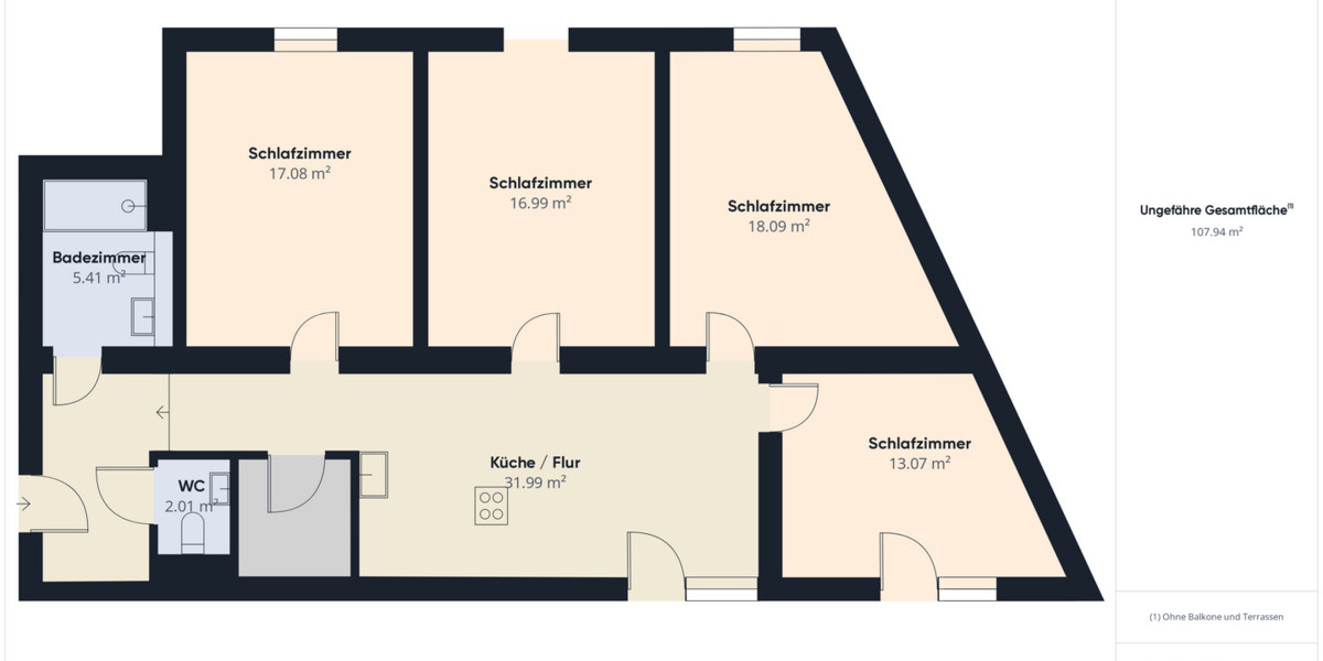 Zimmer Köln Deutz - 1 Zimmer, 24 m&sup2;, 581&euro; | Angebot:25970822