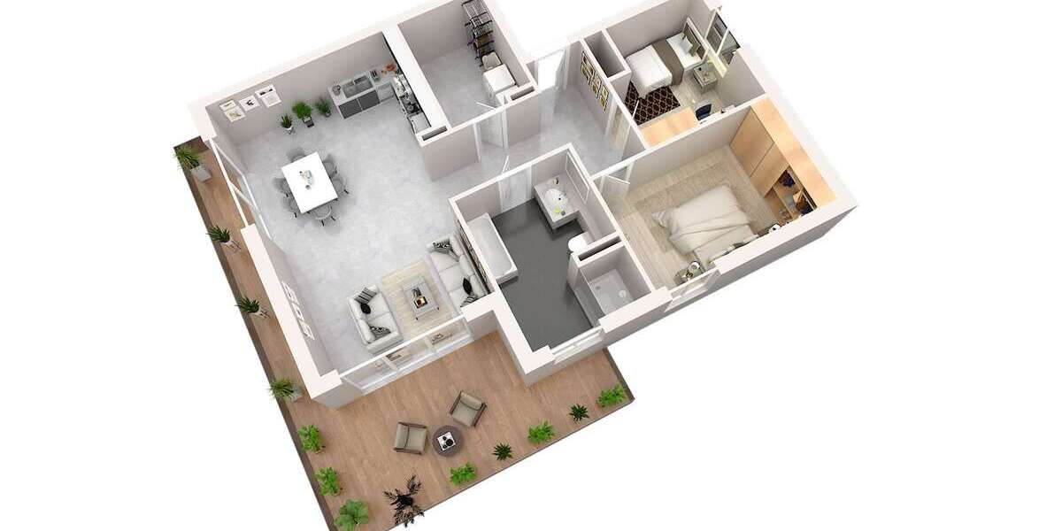 Etagenwohnung Nideggen - 3.5 Zimmer, 93 m&sup2;, 1.050&euro; | Angebot:25429600